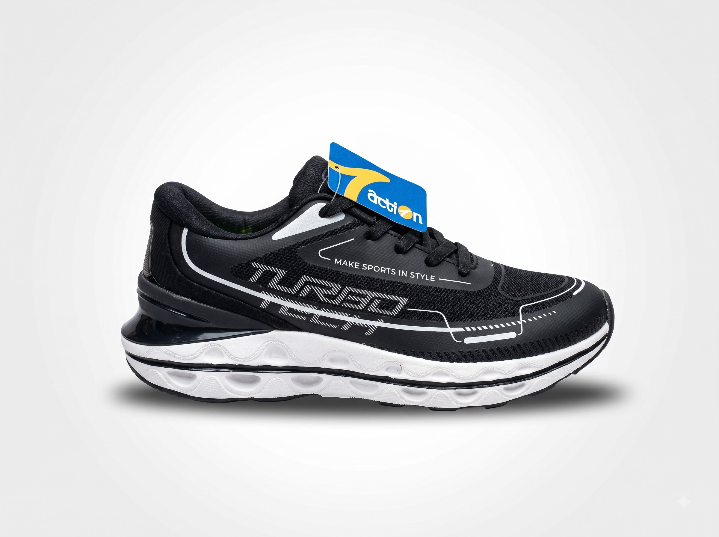 Action Turbo Tech ā Men's Sports Running Shoes - Image 4