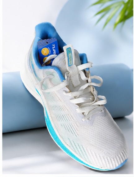 Action Turbo-Tech Running Shoes White Sky Blue