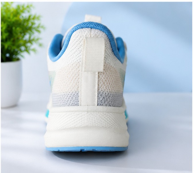 Action Turbo-Tech Men's Running Shoes ā Ultra Light Comfort Sneakers (White-Sky Blue) - Image 4